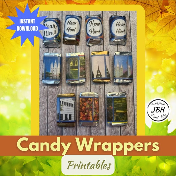 PRINTABLE LDS General Conference Candy Wrappers for Hershey - Etsy