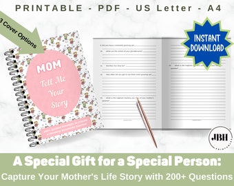 Personalized Gift Idea: Help Your Mother Reflect on Her Life Story