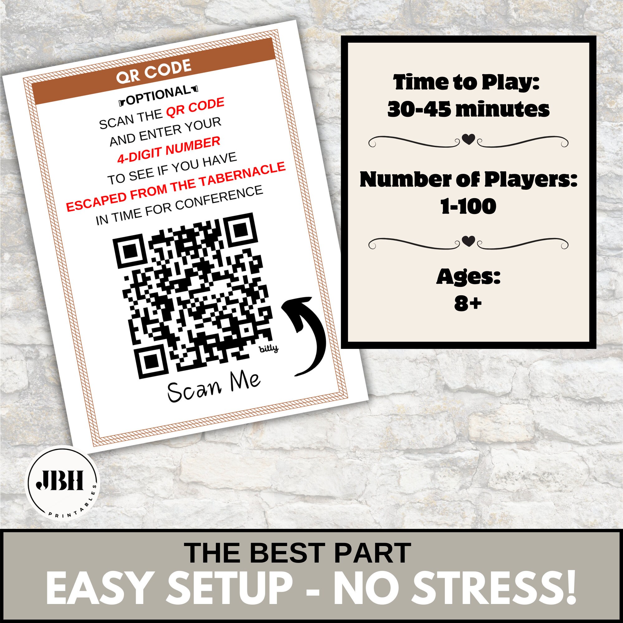 幕屋の迷子脱出ゲーム：日曜学校の青少年向けアクティビティ（PDF） - Etsy 日本