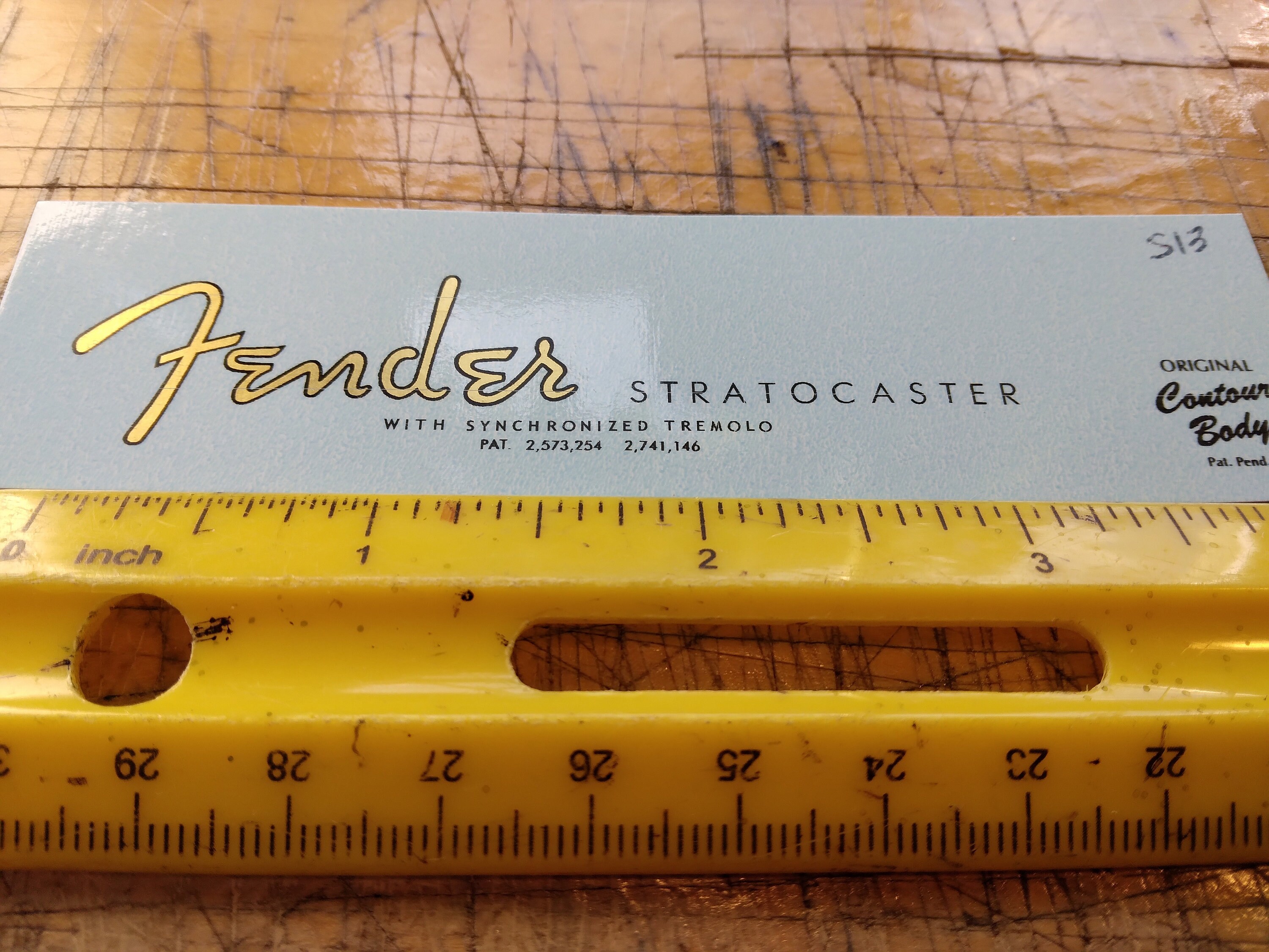 DISCOUNT Electric Guitar Waterslide Decal Budget Guitar Etsy