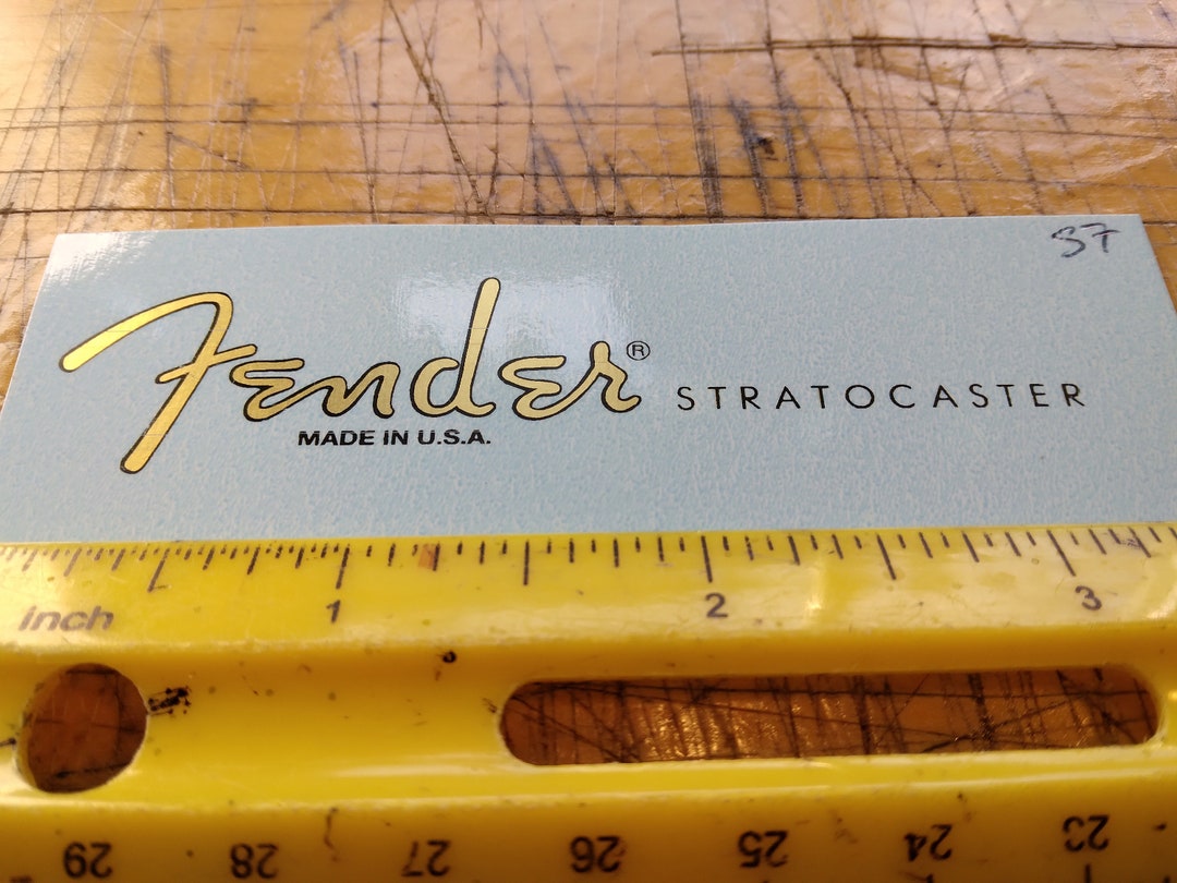 DISCOUNT Electric Guitar Waterslide Decal Budget Guitar Etsy