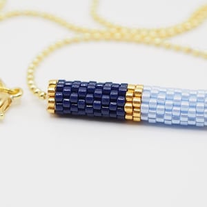 miyuki pearl dainty boho necklace, tubular beaded hippie choker, miyuki jewelry, gift for mom