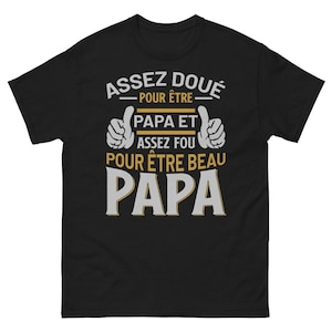 T-shirt Papà bel papà fete padre regalo papà
