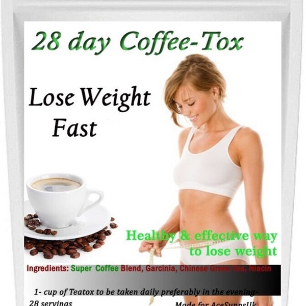 Jerniz Health Best Skinny Slimming 28 Days Keto Coffee Tox blend Slimbody Weight loss Detox plus Coffeetox Teatox