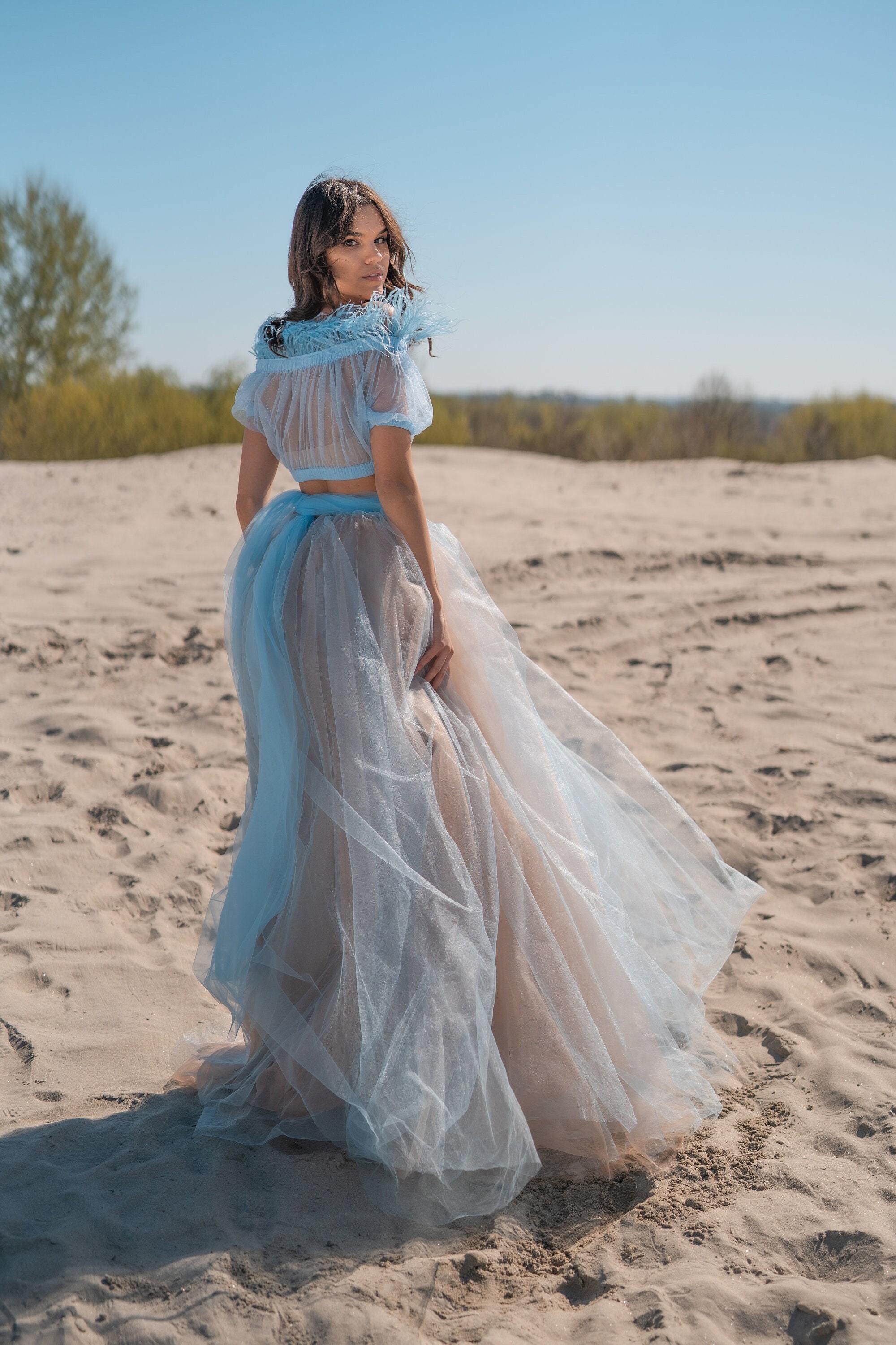 Tulle Skirt and Top - Etsy