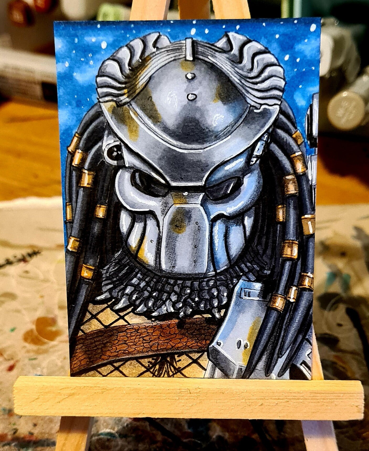 Ancient Predator Aceo Sketch Card - Etsy
