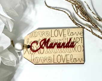 Valentines Day gift Tag