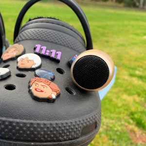 Croc Speakers l Charms l Jibbitz l Crocs l Fashion l Boom Box l Shoe Game l Mini Speaker l Shoe Accessory
