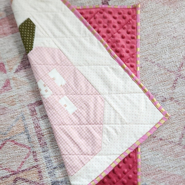 Blanket Attached Pacifier Etsy