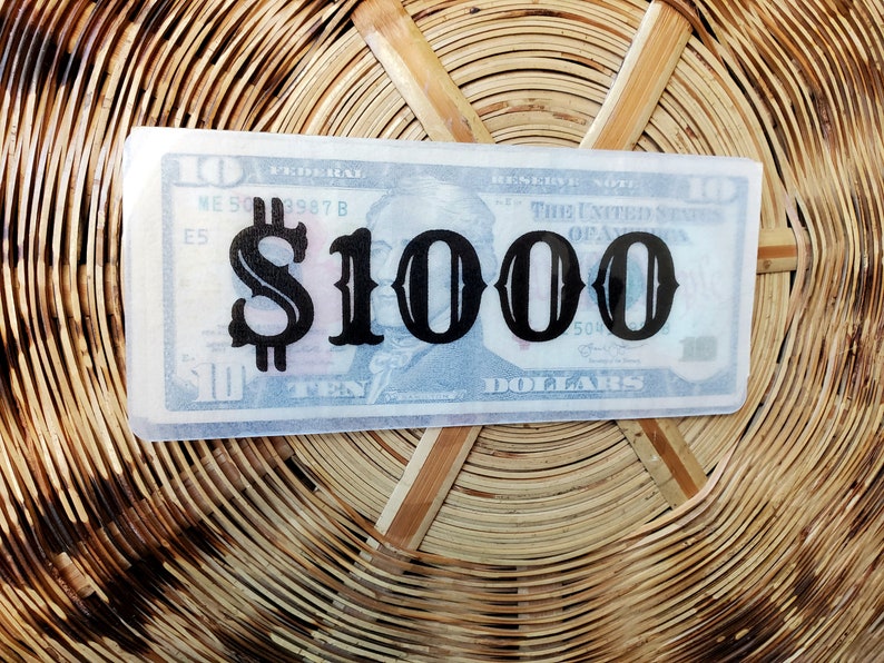 Laminated Money Place Holders for Cash Envelope Budget System Etsy