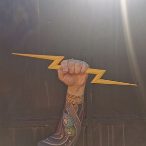 Zeus&#39; lightning bolt prop, Thunderbolt replica - 3D printed