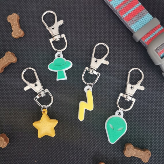 Pet Collar Charm: Custom Initial Dog Cat Accessory