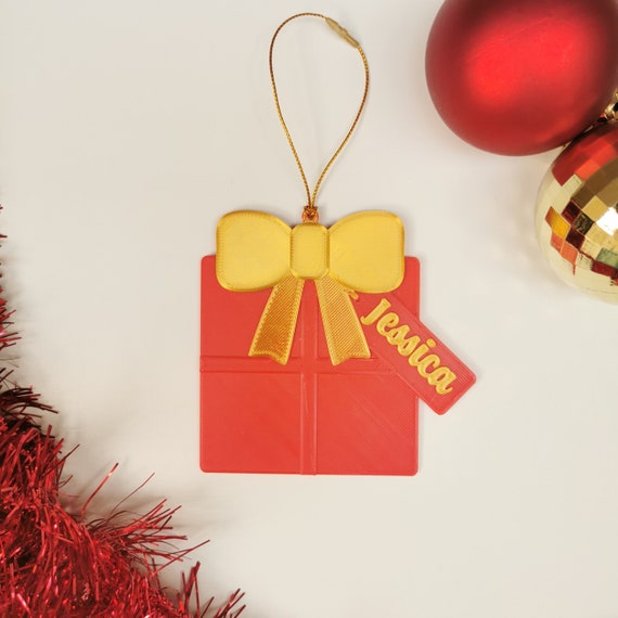 Personalised Christmas Decorations, Multiple styles - 3D printed