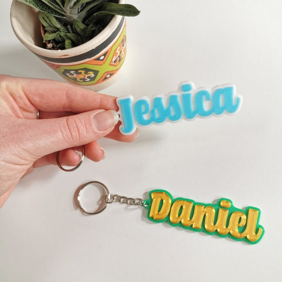 Custom name Keychain - 3D print