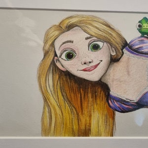 Disneys Rapunzel Drawing by Delia Palmer  Fine Art America