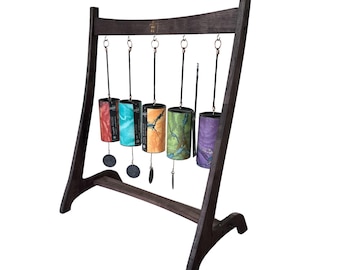 Dark Wooden Stand for Zaphir Chimes (excl. instruments- standard only!)