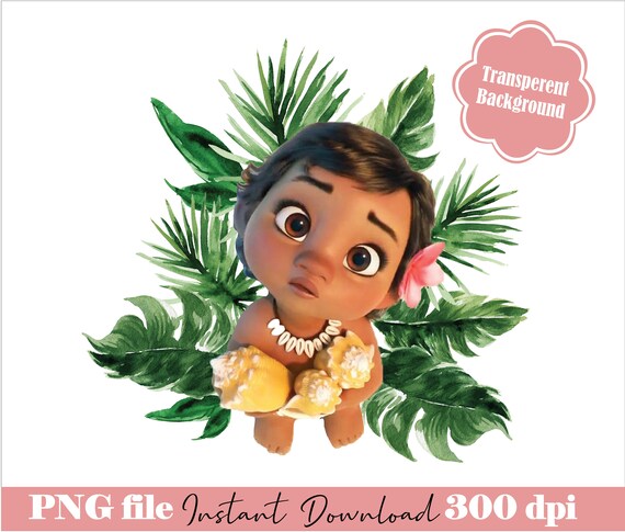Baby Moana Clipart Moana Png Clipart Moana Princess Clip Etsy Espana