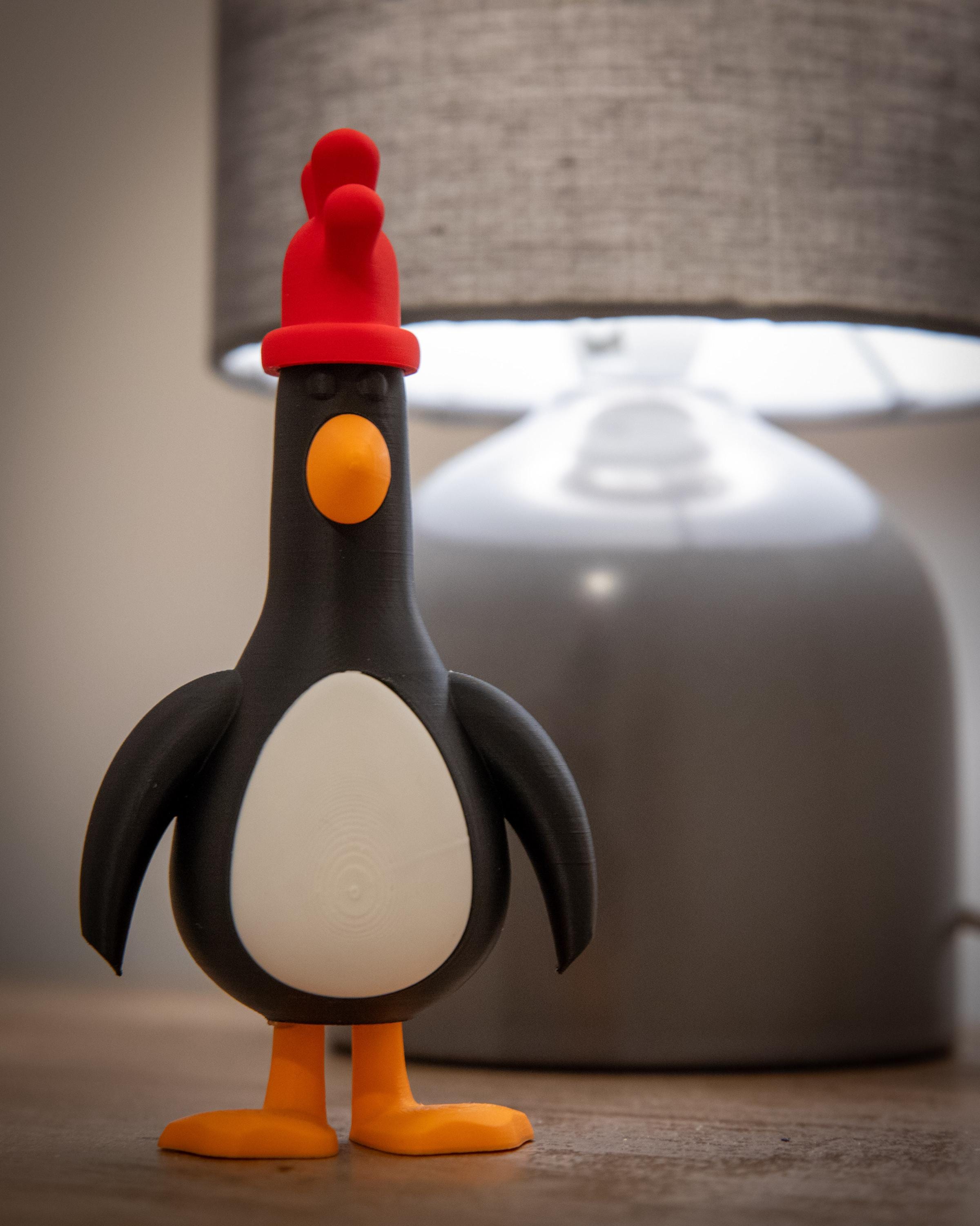 Feathers Mcgraw Mini Figure | 3D Printed Collectible