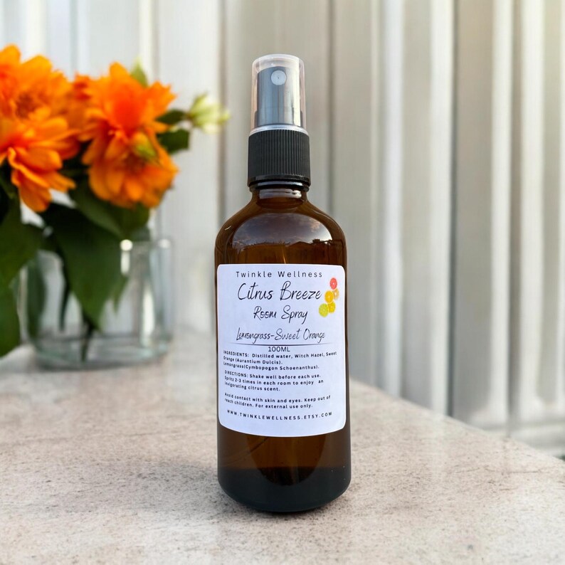 natural breeze citrus room spray