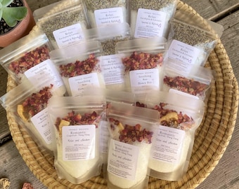 Natural Bath Salts Gift – Handmade Epsom Salt Soak with Essential Oils