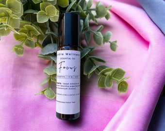 Focus essential oil blends, concentration oils, aromatherapy gift , Australia seller .