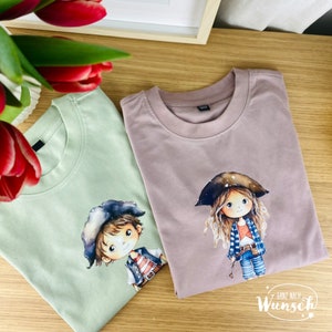 Personalisiertes Kinder-Shirt mit Piraten zur Einschulung | Geschenk zum Schulstart | Schulkind | Geschenkidee