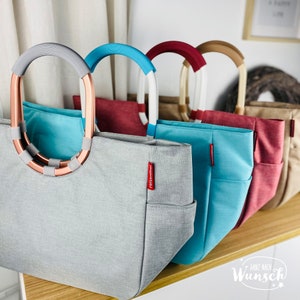 Shopper Einkaufstasche Einkaufskorb Geschenk für Mama personalisiertes Geschenk Geburtstagsgeschenk Muttertag Reisenthel zdjęcie 7