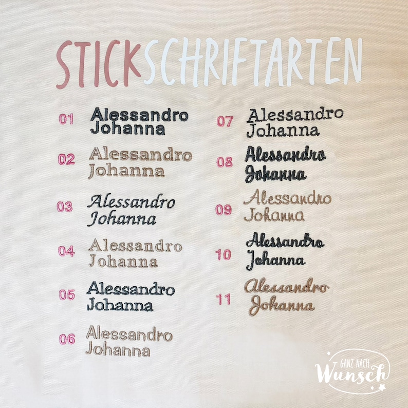 Reisenthel Carrybag personalisiert | Einkaufskorb mit Stickerei | Mit Name oder Initialen | Geschenk für Frauen & Mamas afbeelding 8
