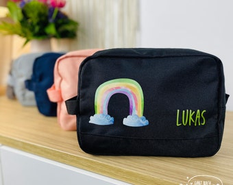 Kulturtasche | Kosmetiktasche | Kindertasche | Einschulungsgeschenk | Klassenfahrt | Kind | Geschenk zur Einschulung | Geburt | Taufe | Baby