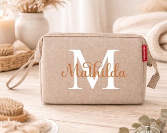 Reisenthel Travel Cosmetic | Personalized with Initials / Name | Toiletry Bag / Cosmetic Bag | Gift for Women & Men