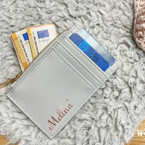Geldbörse | Kartenhalter | Damen Portemonnaie | personalisiertes Geburtstagsgeschenk | personalisiertes Geschenk für Sie | Kartenetui