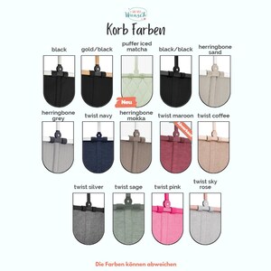 Reisenthel Carrybag personalisiert | Einkaufskorb mit Stickerei | Mit Name oder Initialen | Geschenk für Frauen & Mamas afbeelding 6
