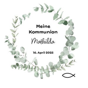 Personalized keepsake box for confirmation, wooden memory box with name, confirmation gift, memento image 4
