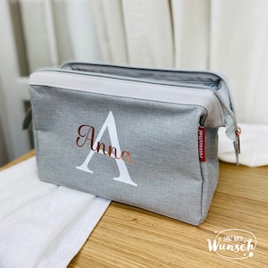 Kosmetiktasche | Personalisierter Kosmetikbeutel | Kulturbeutel | Schminktasche | Reisenthel | für die Reise | Geschenk Reise