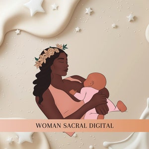 Breastfeeding Positions Illustration & Breastfeeding Handout Postpartum Doula Handouts Lactation Consultant IBCLC image 10