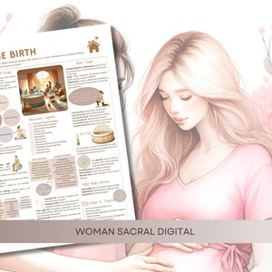 Digital Home Birth Poster: Essential Guide for Expectant Mothers, Doulas, & Birth Professionals image 8