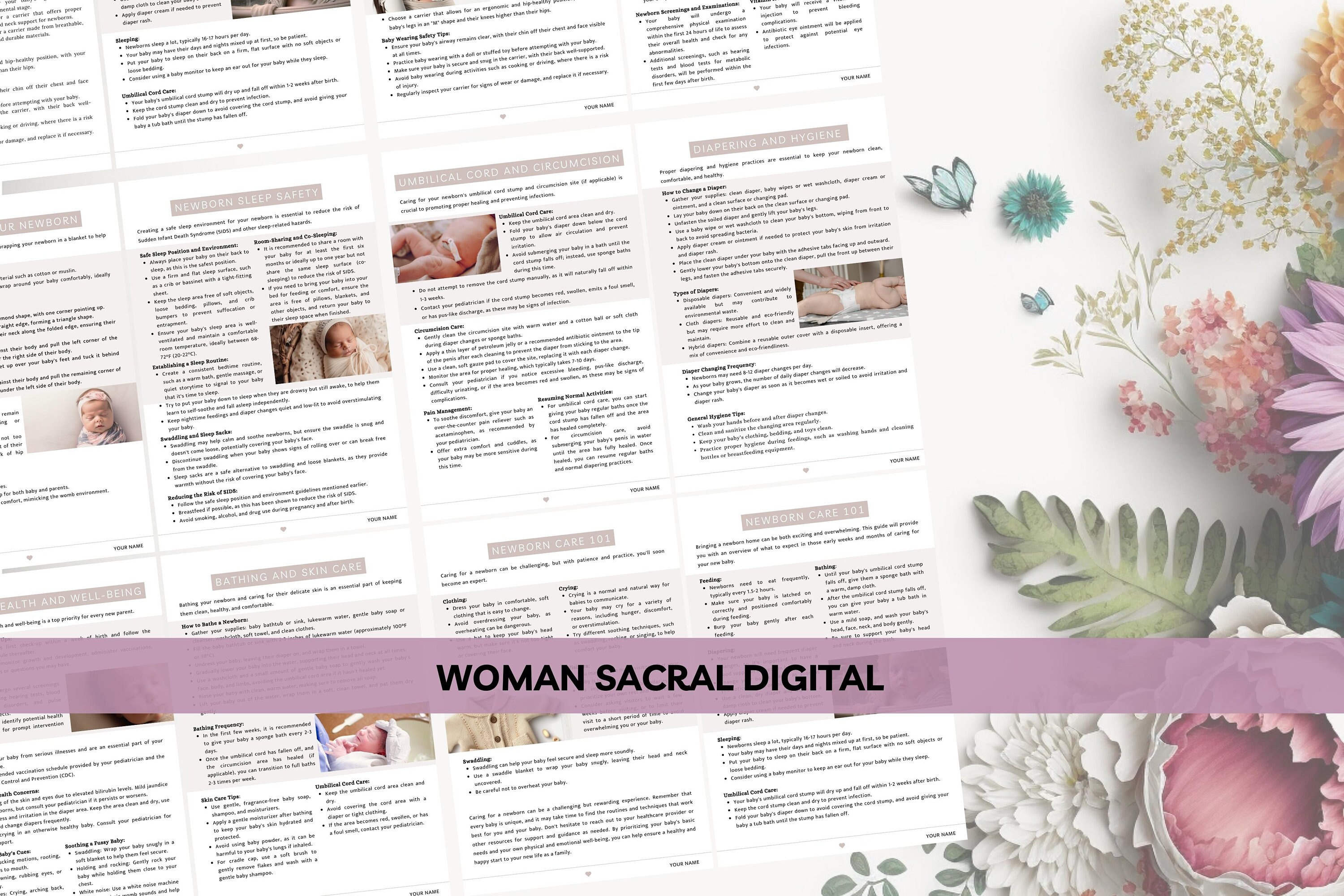 New Parent Essential Handouts Bundle: Expert Care Tips for - Etsy