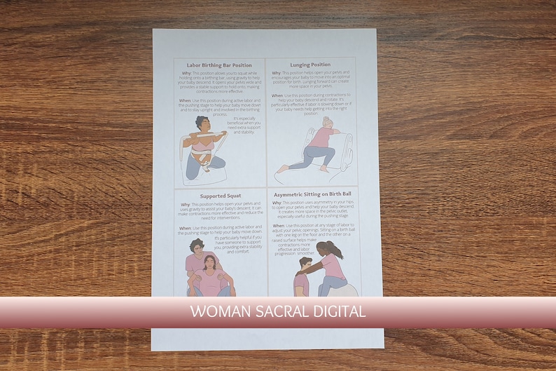 Rebozo Birth Positions
