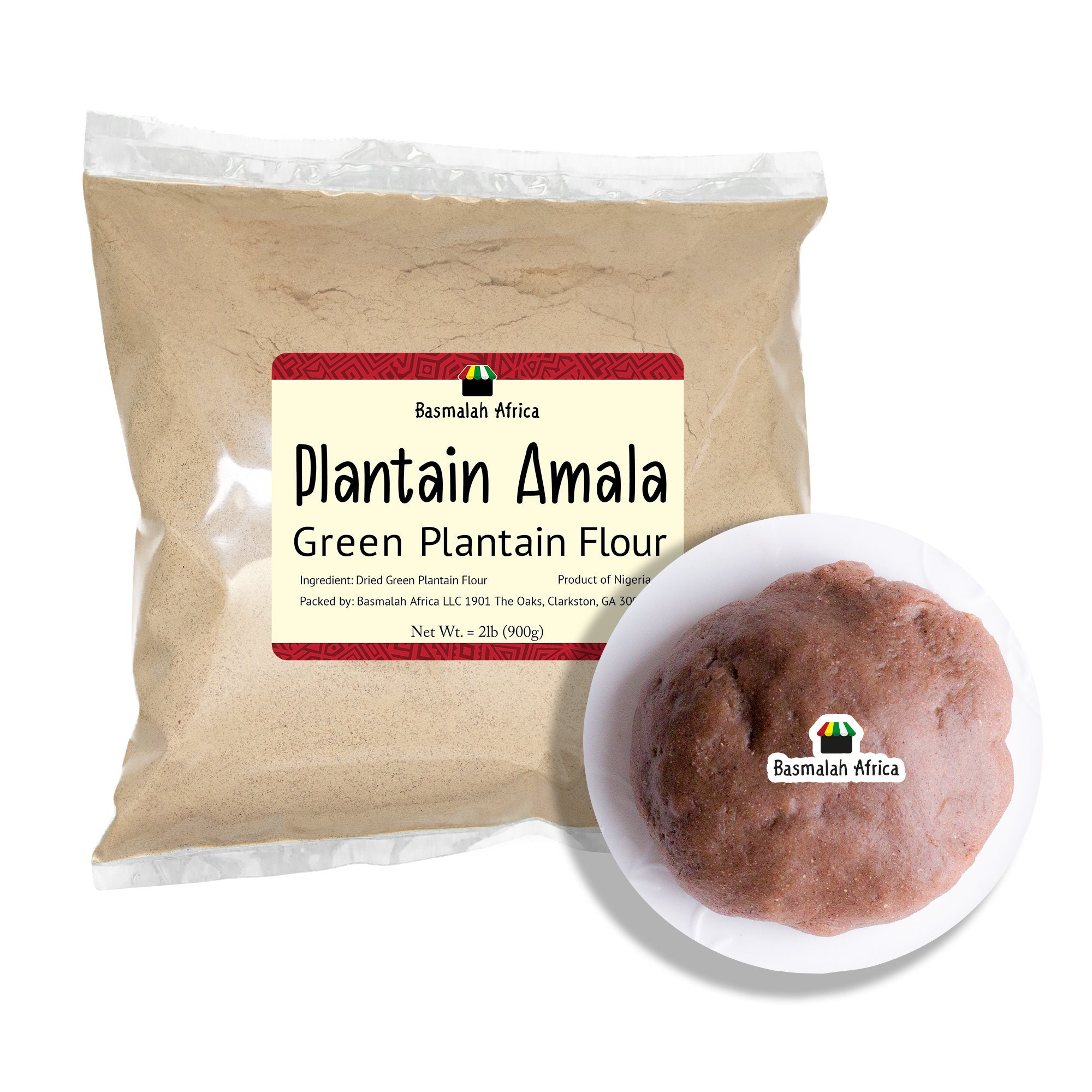 Plantain Amala Flour Green Plantain Flour Fufu Powder Fufu Etsy