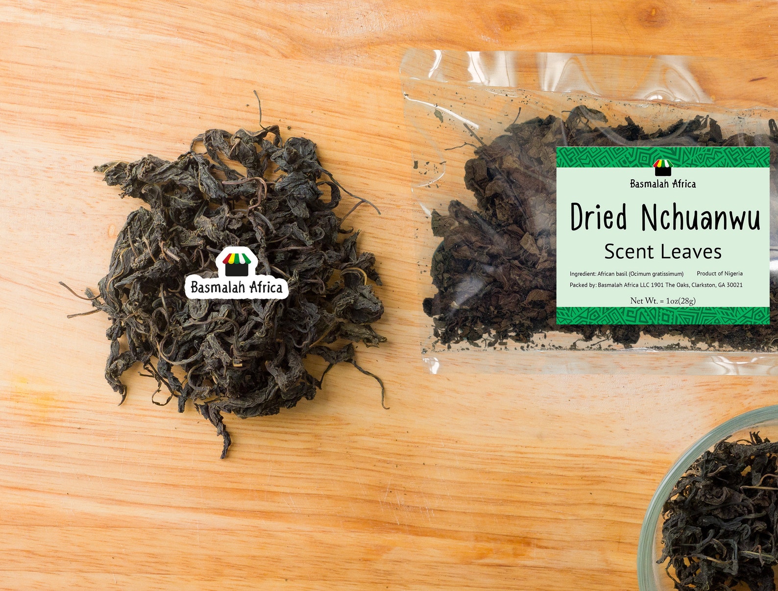 Dried Nchanwu Leaves Scent Leaf Nunum Dried Scent Leaves Etsy