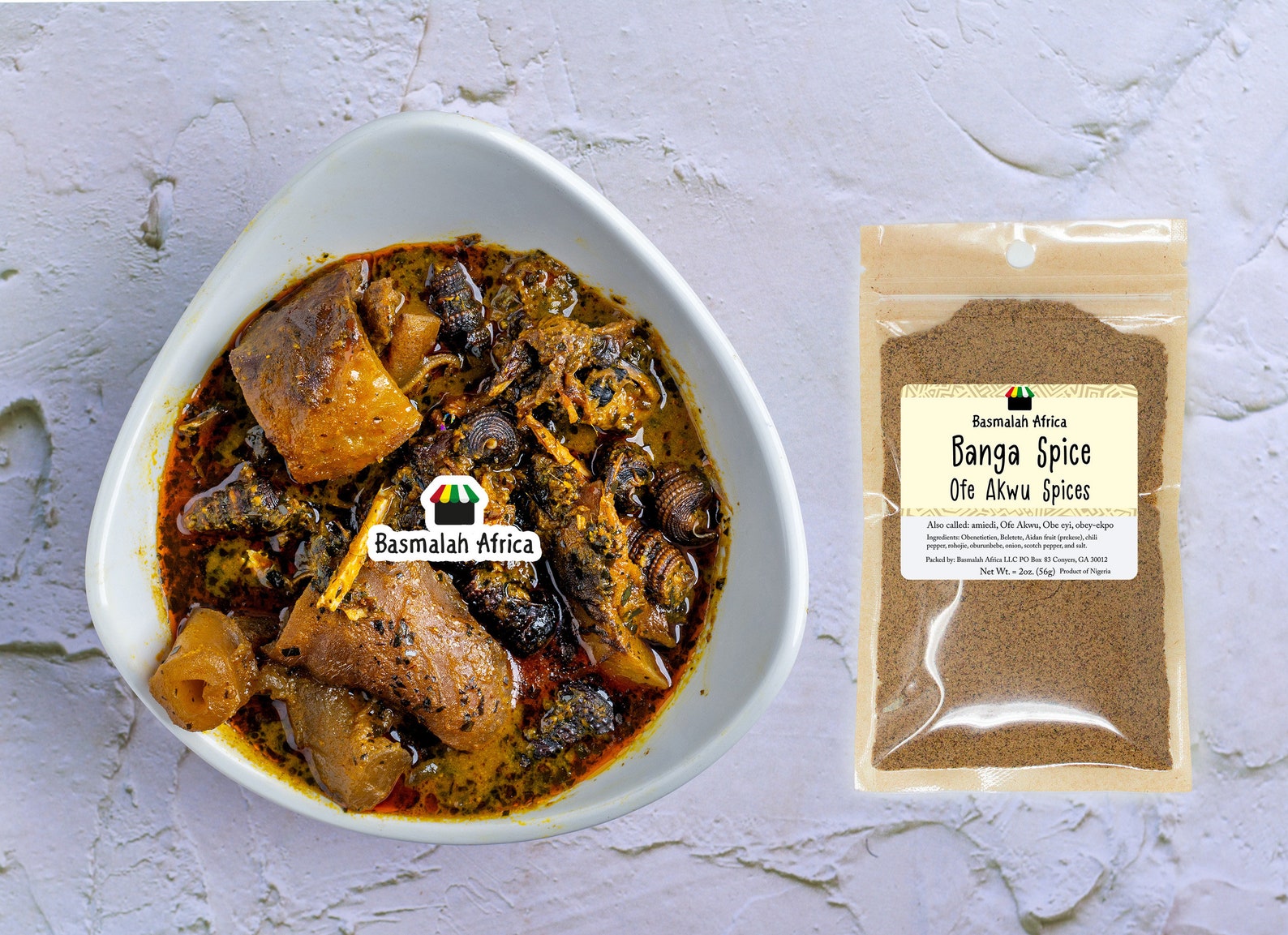Banga Soup Spices Nigerian Ghana Ofe Akwu Powder Spice Etsy