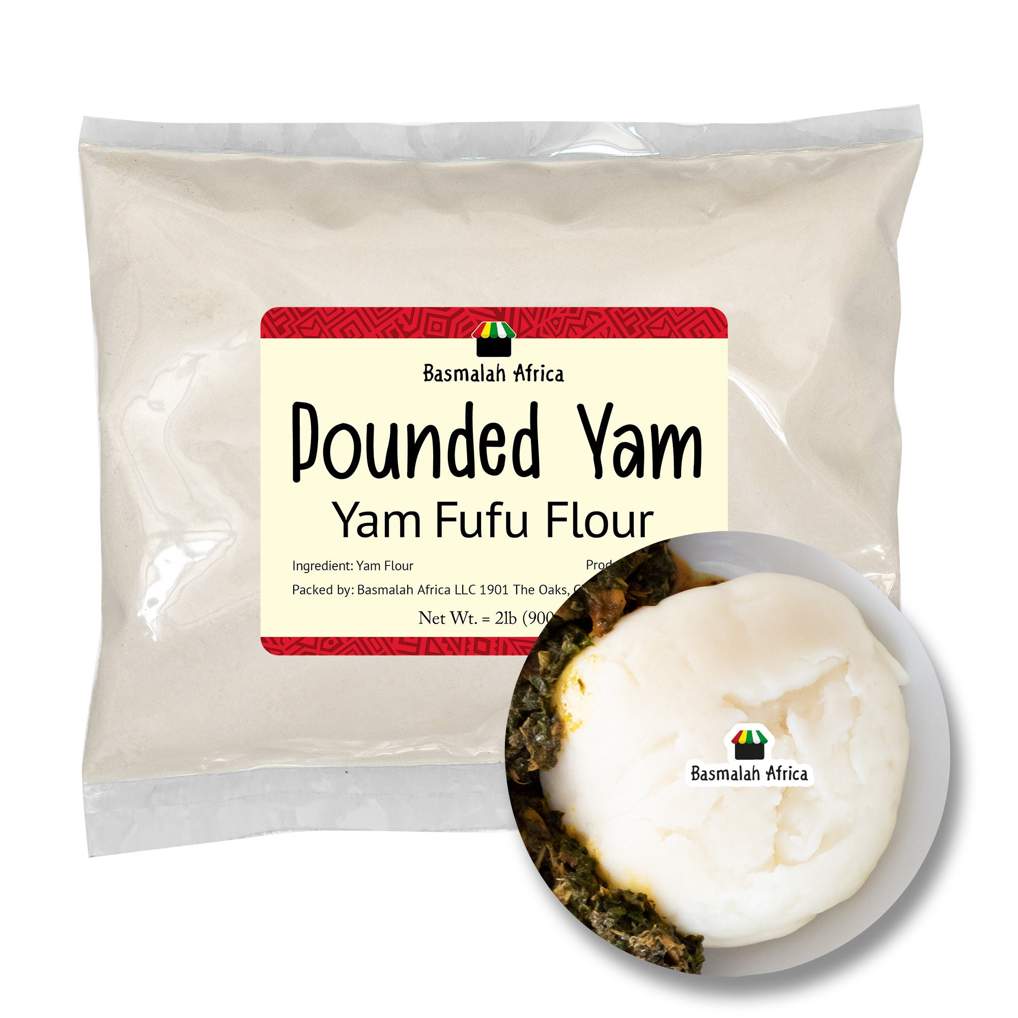 Pounded Yam Flour Fufu Foufou Flour Fufu Powder Fufu Flour Etsy