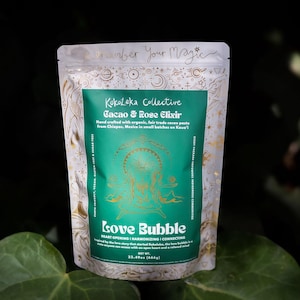 Ceremonieel cacao-elixer rozen-kardemom - Love Bubble