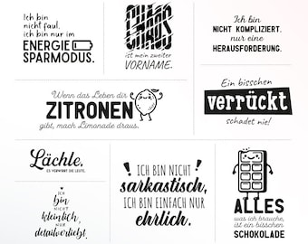 Bundle Plotterdatei Deutsche Sprüche SVG PNG Tasche Zitate Schneidedatei Clipart Sprüche selbst drucken Silhouette Plotter svg’s saying
