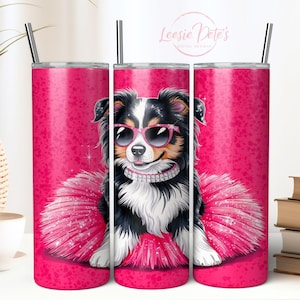 Dog Tumbler Wrap PNG Sublimation Design Dog Mom Sublimation Design 20oz Skinny Tumbler Seamless PNG Sublimation Design Instant DOWNLOAD File