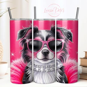 Dog Tumbler Wrap PNG Sublimation Design Dog Mom Sublimation Design 20oz Skinny Tumbler Seamless PNG Sublimation Design Instant DOWNLOAD File