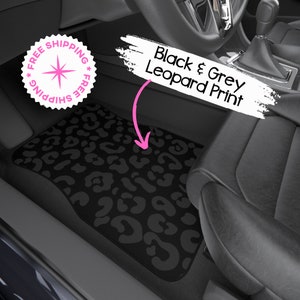 Get in Loser We're Doing Cool Aunt Stuff Neoprene Car Coasters Set of 2 Mean  Girls Pink & Black Leopard Print 