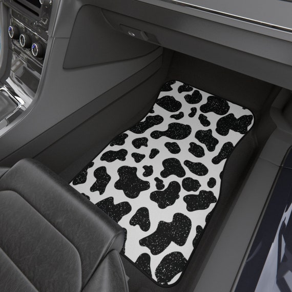 Cow print car accessories outlet