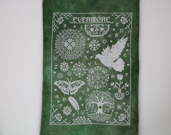 Evermore Sampler Cross Stitch Pattern
