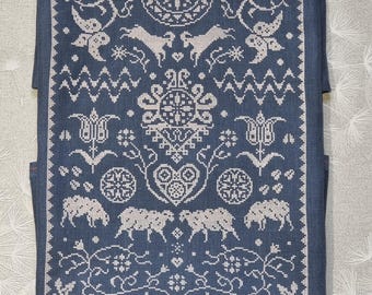 Highland Sampler Cross Stitch Pattern